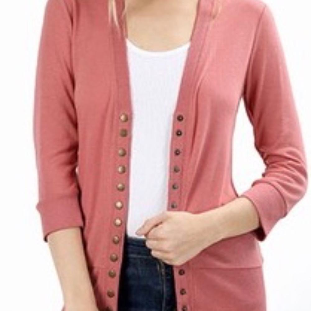 Softest MUST HAVE Cardigan - ROSE - Picture 3 of 3